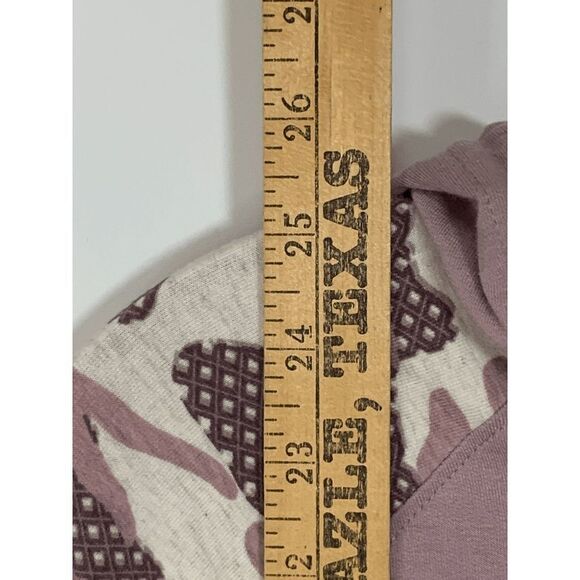 Natural Reflections Womens Hooded Sweatshirt Statement Graphic Purple Small - Picture 6 of 9